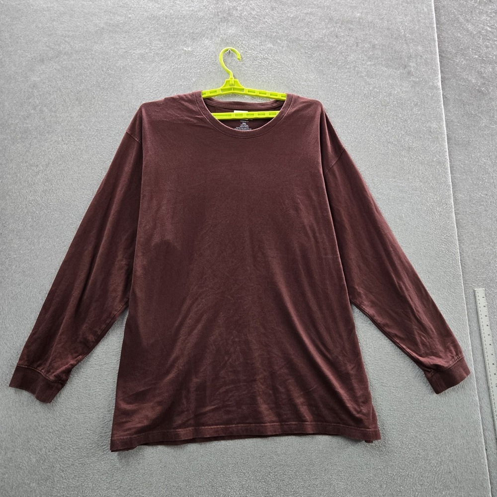 Duluth Trading Co. Men Shirt 3XL Red Long Sleeve Logo
